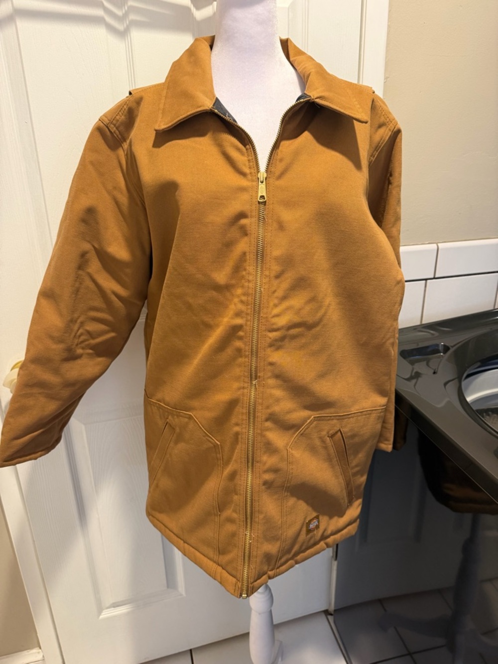 Dickies Collared Zippered Jacket